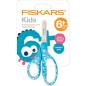 Preview: Fiskars Kinderschere 13cm turquoise & pink Blume 6+